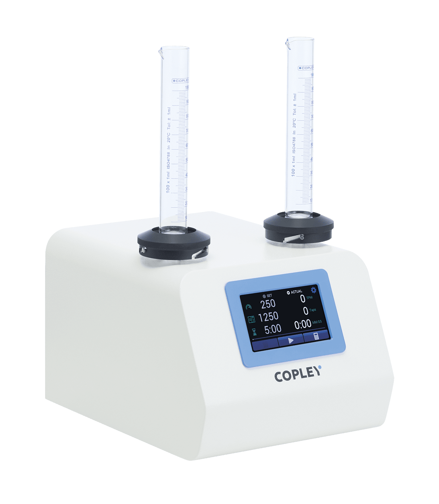 The JVi Tapped Density tester series may also be used for testing a range of other industrial standards, including: